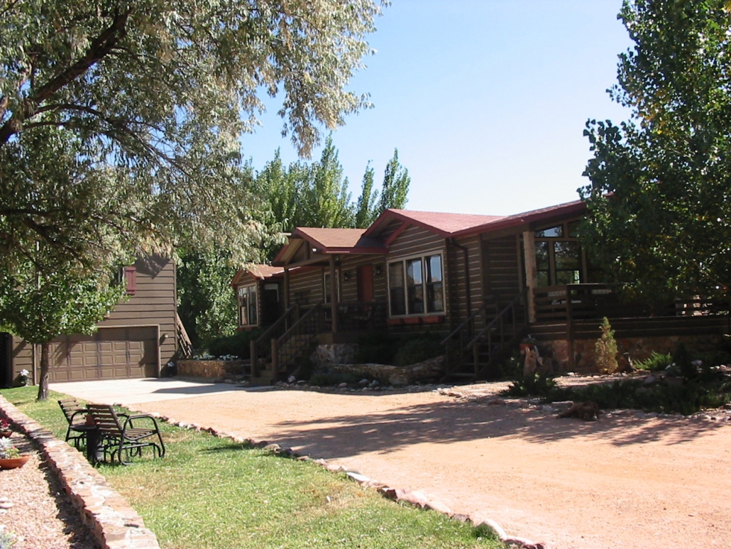 North Side of House at Canon City Florence Colorado Bed Breakfast North Side of House at Canon City Florence Colorado Bed Breakfast