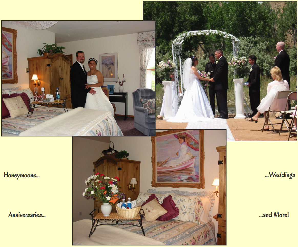 Special Occasions at Canon City Florence Colorado Bed Breakfast
