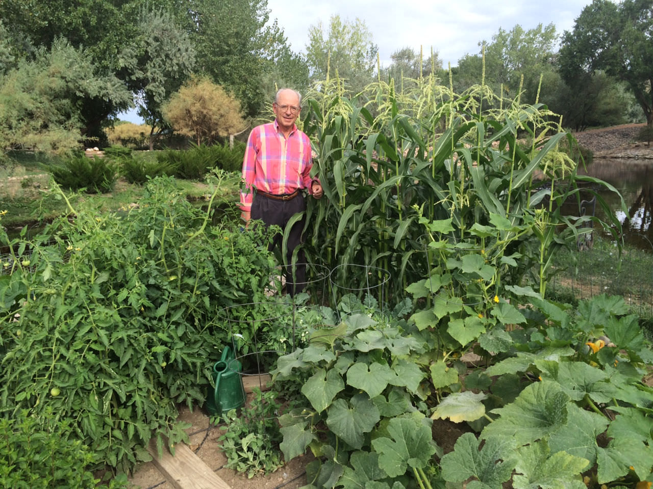 16 Mark in Garden at Canon City Florence Colorado Bed Breakfast