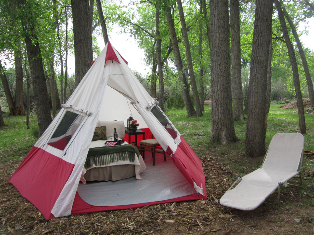 8 Tent at Canon City Florence Colorado Bed Breakfast